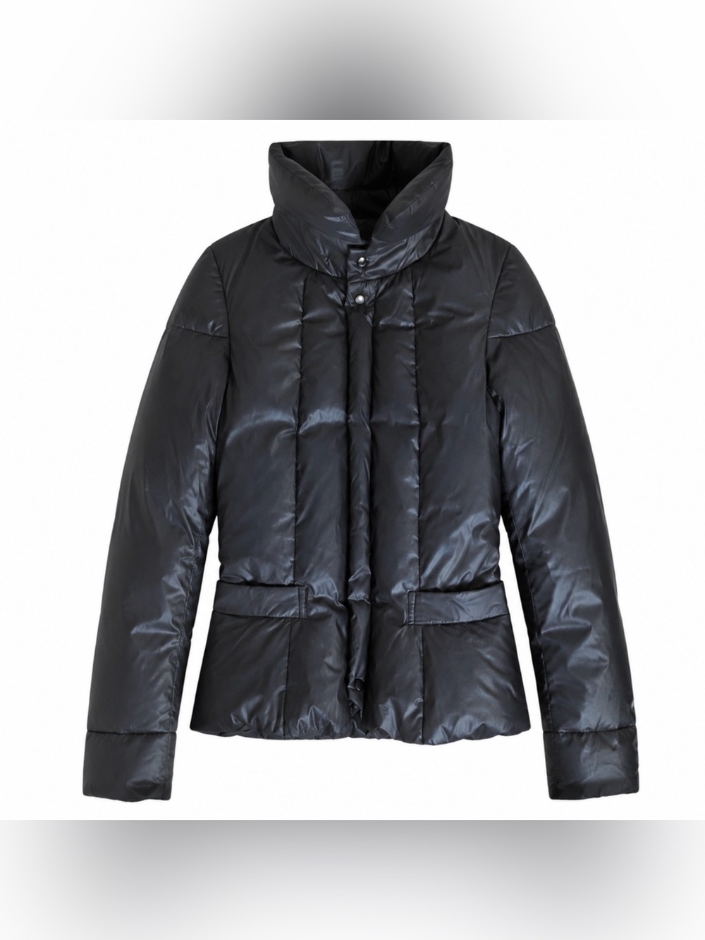 Y-3 Adidas Black Label Fitted Puffer Jacket Black XS